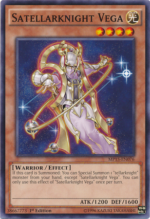 Satellarknight Vega [MP15-EN076] Common | Jomio and Rueliete's Cards and Comics