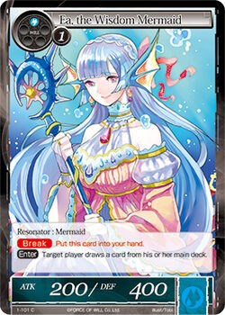 Ea, the Wisdom Mermaid (1-101) [The Dawn of Valhalla] | Jomio and Rueliete's Cards and Comics