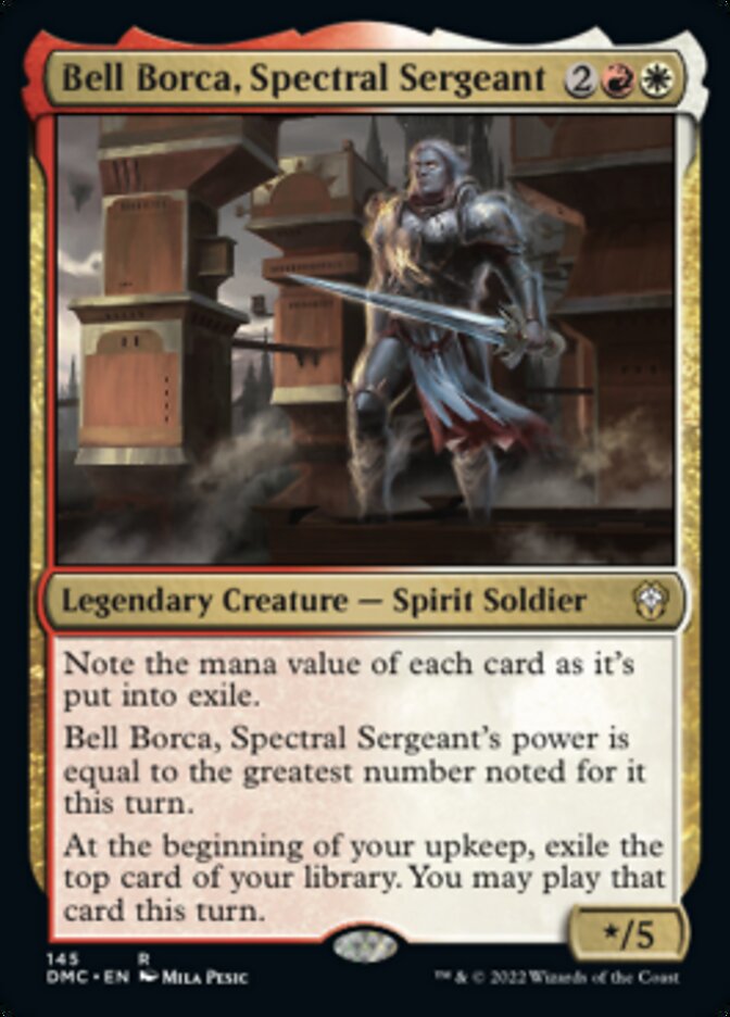 Bell Borca, Spectral Sergeant [Dominaria United Commander] | Jomio and Rueliete's Cards and Comics