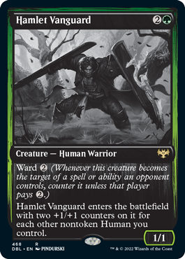 Hamlet Vanguard [Innistrad: Double Feature] | Jomio and Rueliete's Cards and Comics