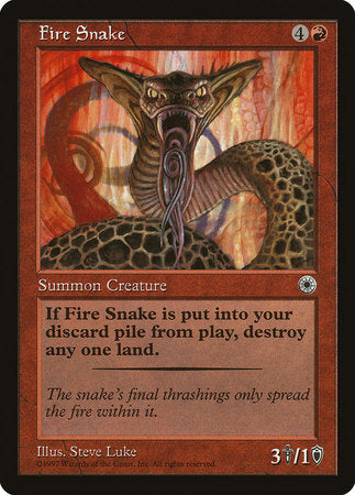 Fire Snake [Portal] | Jomio and Rueliete's Cards and Comics
