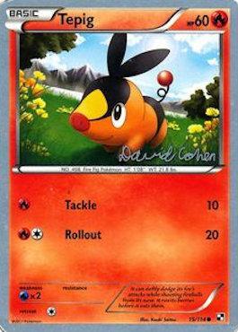 Tepig (15/114) (Twinboar - David Cohen) [World Championships 2011] | Jomio and Rueliete's Cards and Comics