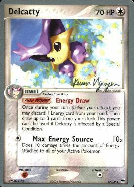 Delcatty (5/109) (Team Rushdown - Kevin Nguyen) [World Championships 2004] | Jomio and Rueliete's Cards and Comics