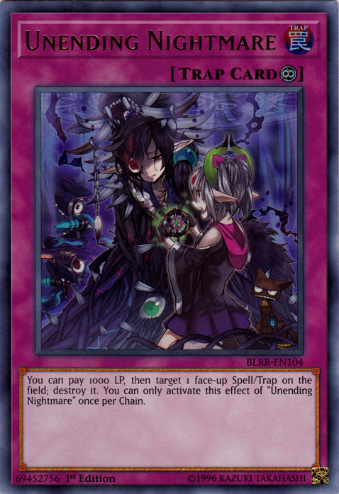 Unending Nightmare [BLRR-EN104] Ultra Rare | Jomio and Rueliete's Cards and Comics