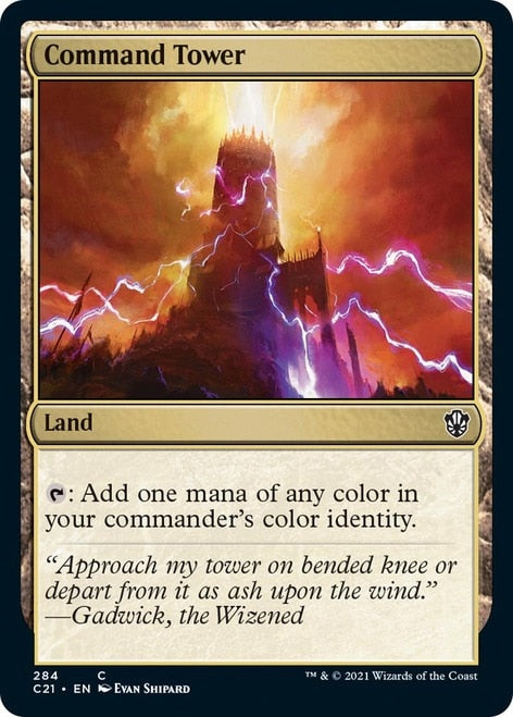 Command Tower [Commander 2021] | Jomio and Rueliete's Cards and Comics
