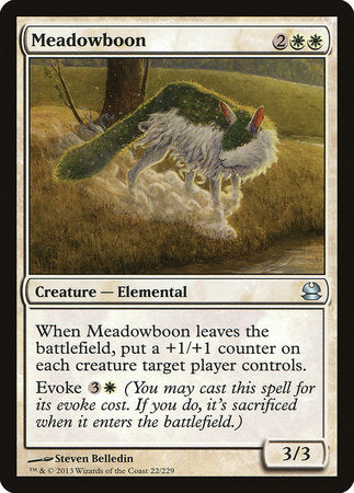 Meadowboon [Modern Masters] | Jomio and Rueliete's Cards and Comics