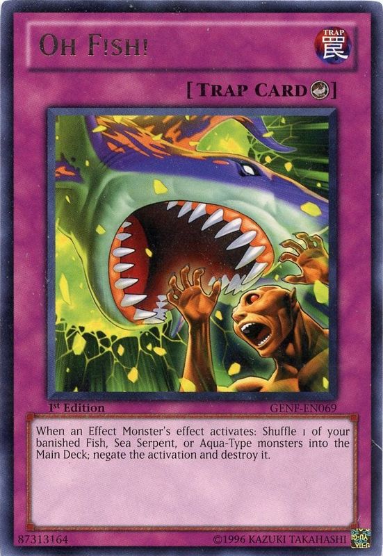 Oh F!sh! [GENF-EN069] Rare | Jomio and Rueliete's Cards and Comics