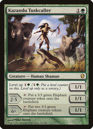 Kazandu Tuskcaller [Commander 2013] | Jomio and Rueliete's Cards and Comics