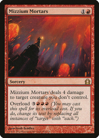 Mizzium Mortars [Return to Ravnica] | Jomio and Rueliete's Cards and Comics