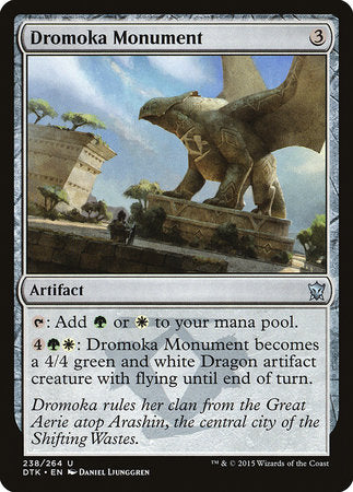 Dromoka Monument [Dragons of Tarkir] | Jomio and Rueliete's Cards and Comics