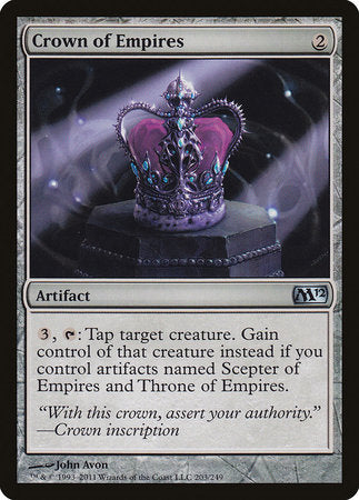 Crown of Empires [Magic 2012] | Jomio and Rueliete's Cards and Comics