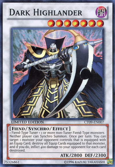 Dark Highlander [CT09-EN007] Super Rare | Jomio and Rueliete's Cards and Comics