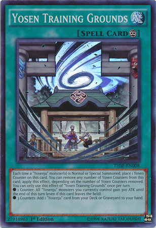 Yosen Training Grounds [THSF-EN008] Super Rare | Jomio and Rueliete's Cards and Comics