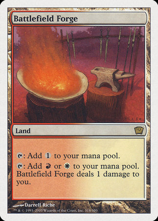 Battlefield Forge [Ninth Edition] | Jomio and Rueliete's Cards and Comics