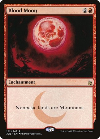 Blood Moon [Masters 25] | Jomio and Rueliete's Cards and Comics
