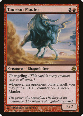 Taurean Mauler [Morningtide] | Jomio and Rueliete's Cards and Comics