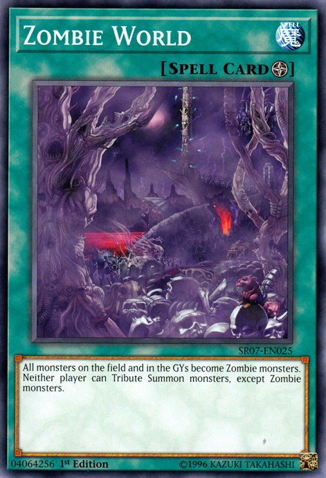 Zombie World [SR07-EN025] Common | Jomio and Rueliete's Cards and Comics