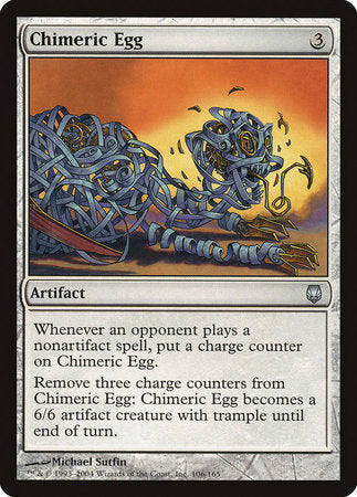 Chimeric Egg [Darksteel] | Jomio and Rueliete's Cards and Comics