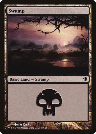 Swamp (346) [Commander 2013] | Jomio and Rueliete's Cards and Comics