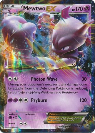 Mewtwo EX (61/162) (Jumbo Card) [XY: BREAKthrough] | Jomio and Rueliete's Cards and Comics