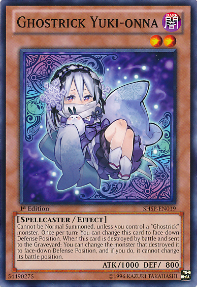 Ghostrick Yuki-onna [SHSP-EN019] Common | Jomio and Rueliete's Cards and Comics