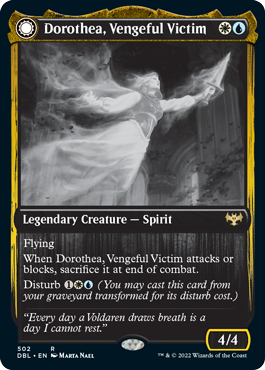 Dorothea, Vengeful Victim // Dorothea's Retribution [Innistrad: Double Feature] | Jomio and Rueliete's Cards and Comics