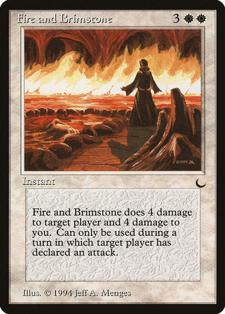 Fire and Brimstone [The Dark] | Jomio and Rueliete's Cards and Comics
