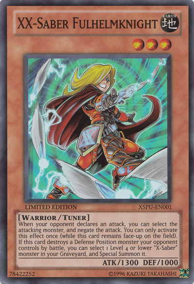 XX-Saber Fulhelmknight [XSPU-EN001] Super Rare | Jomio and Rueliete's Cards and Comics