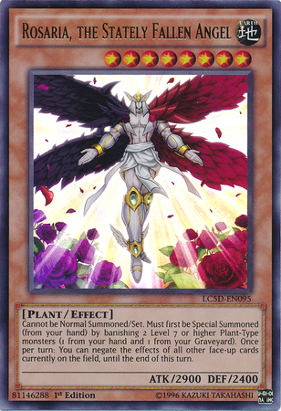 Rosaria, the Stately Fallen Angel [LC5D-EN095] Ultra Rare | Jomio and Rueliete's Cards and Comics