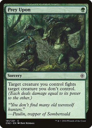 Prey Upon [Conspiracy: Take the Crown] | Jomio and Rueliete's Cards and Comics