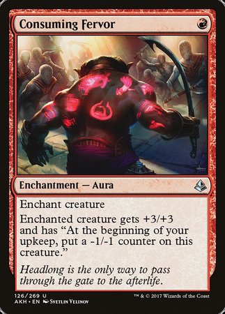 Consuming Fervor [Amonkhet] | Jomio and Rueliete's Cards and Comics