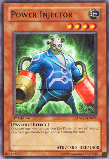 Power Injector [CSOC-EN021] Common | Jomio and Rueliete's Cards and Comics