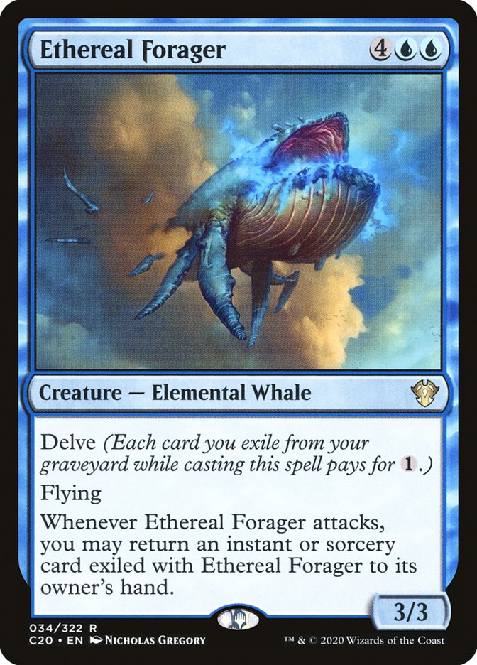 Ethereal Forager [Commander 2020] | Jomio and Rueliete's Cards and Comics