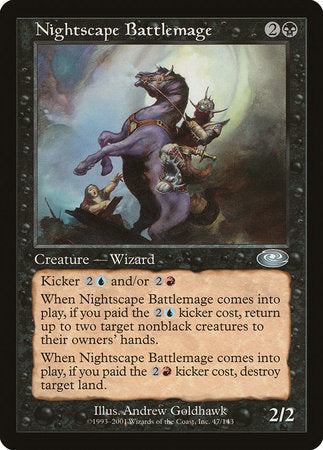 Nightscape Battlemage [Planeshift] | Jomio and Rueliete's Cards and Comics