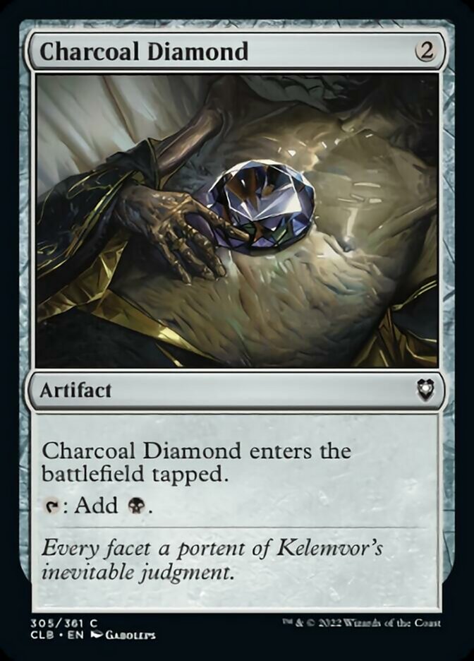 Charcoal Diamond [Commander Legends: Battle for Baldur's Gate] | Jomio and Rueliete's Cards and Comics