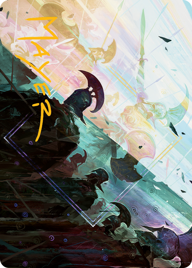 Surge of Salvation Art Card (Gold-Stamped Signature) [March of the Machine Art Series] | Jomio and Rueliete's Cards and Comics