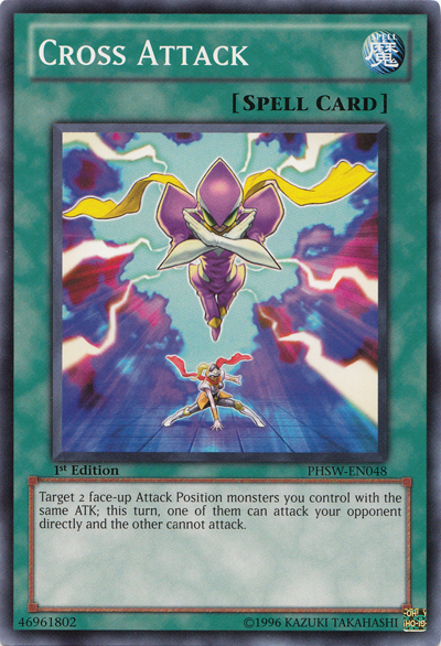 Cross Attack [PHSW-EN048] Common | Jomio and Rueliete's Cards and Comics