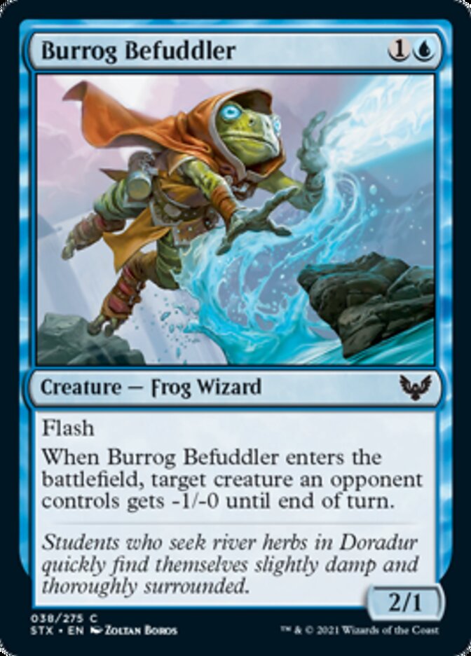 Burrog Befuddler [Strixhaven: School of Mages] | Jomio and Rueliete's Cards and Comics