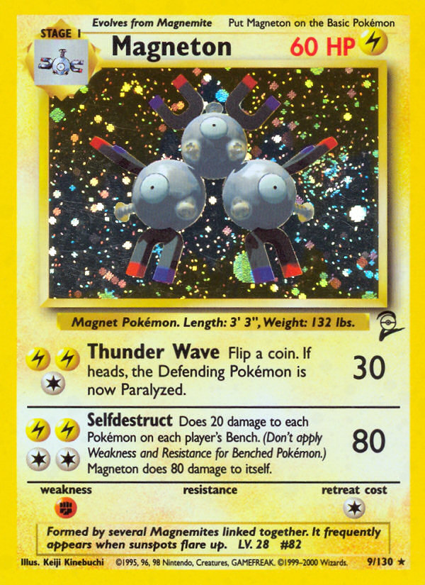 Magneton (9/130) [Base Set 2] | Jomio and Rueliete's Cards and Comics