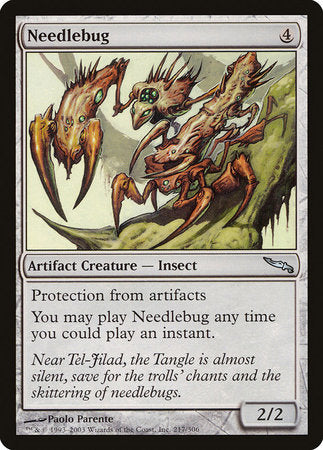 Needlebug [Mirrodin] | Jomio and Rueliete's Cards and Comics