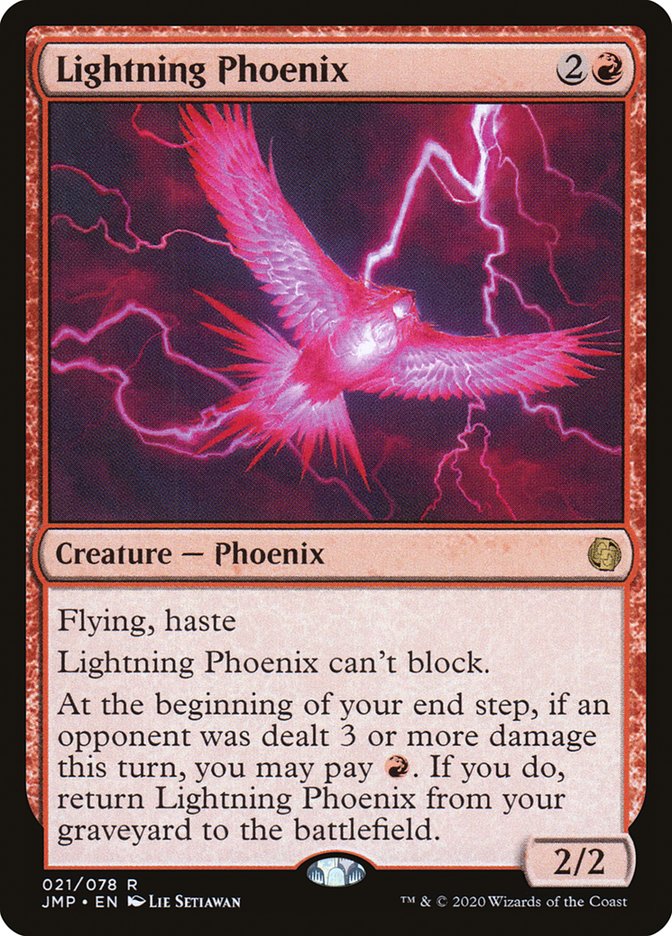 Lightning Phoenix [Jumpstart] | Jomio and Rueliete's Cards and Comics