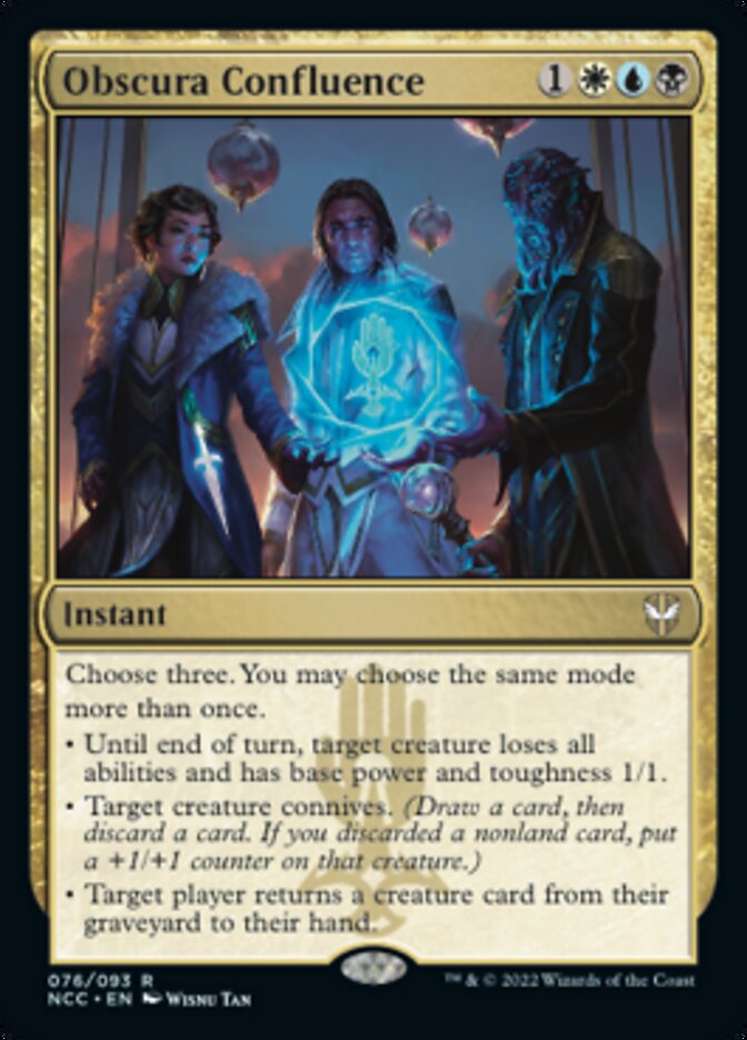 Obscura Confluence [Streets of New Capenna Commander] | Jomio and Rueliete's Cards and Comics