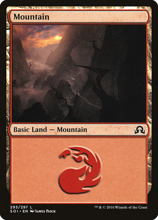 Mountain (293) [Shadows over Innistrad] | Jomio and Rueliete's Cards and Comics