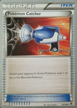 Pokemon Catcher (95/98) (Pesadelo Prism - Igor Costa) [World Championships 2012] | Jomio and Rueliete's Cards and Comics