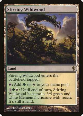 Stirring Wildwood [Worldwake] | Jomio and Rueliete's Cards and Comics