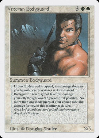 Veteran Bodyguard [Revised Edition] | Jomio and Rueliete's Cards and Comics