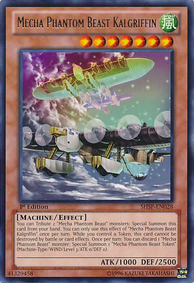 Mecha Phantom Beast Kalgriffin [SHSP-EN028] Rare | Jomio and Rueliete's Cards and Comics