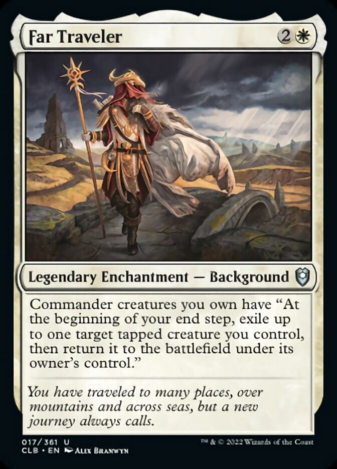 Far Traveler [Commander Legends: Battle for Baldur's Gate] | Jomio and Rueliete's Cards and Comics