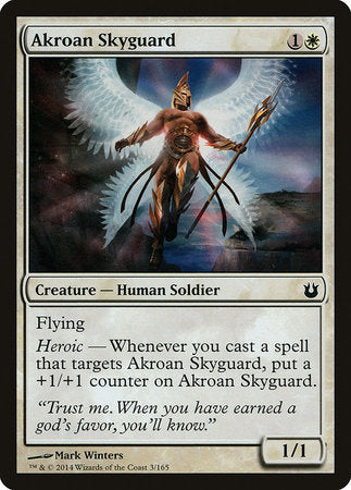 Akroan Skyguard [Born of the Gods] | Jomio and Rueliete's Cards and Comics
