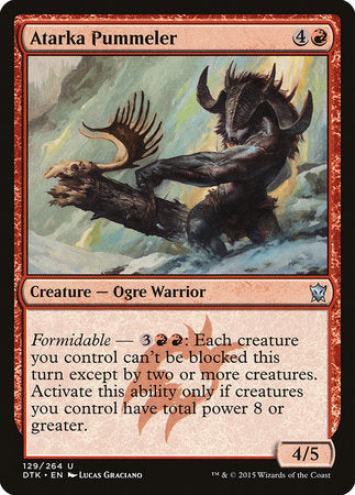 Atarka Pummeler [Dragons of Tarkir] | Jomio and Rueliete's Cards and Comics